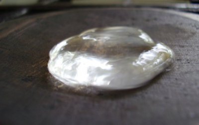 Close up of a Leidenfrost Drop